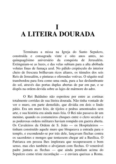 O Rei Leproso - eBooksBrasil