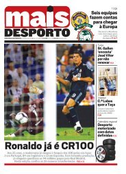 Ronaldo já é CR100 - Diário de Notícias da Madeira