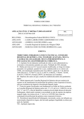 Clique aqui - Conselho Regional de Química - IV Região