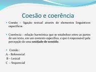 Coesão e coerência - Campus Porto Seguro