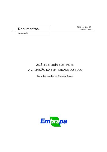 Documentos - Embrapa