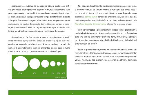 Guia Prático de Fotografia Pinhole - construtor de imagens