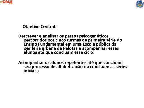 aquisição da escrita - Associação de Leitura do Brasil