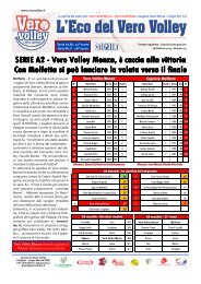 L'Eco del Vero Volley - Supplemento n 12 del 16 feb 13