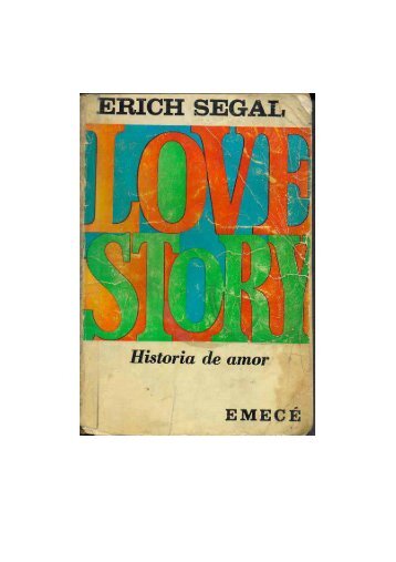 love story erich segal - Crisol