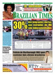 Embaixadora dos EUA elogia programas brasileiros - Brazilian Times
