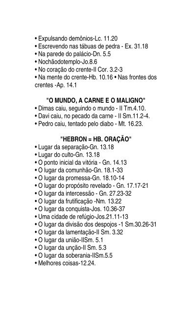 Coletânea de Curiosidades Bíblicas e Históricas - Carvalho Junior Pr.