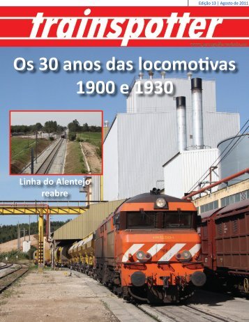 Os 30 anos das locomotivas 1900 e 1930 - Portugal Ferroviário