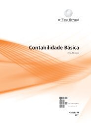 Contabilidade Básica - Rede e-Tec Brasil