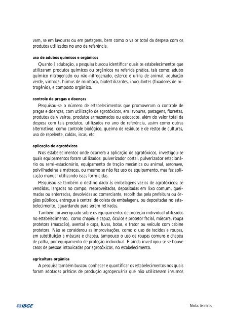 Censo Agropecuário 2006 - Resultados Preliminares - IBGE