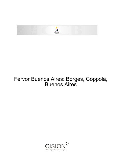 Fervor Buenos Aires - Centro Cultural de Belém