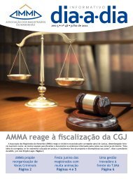 AMMA reage à fiscalização da CGJ - Associação dos Magistrados ...