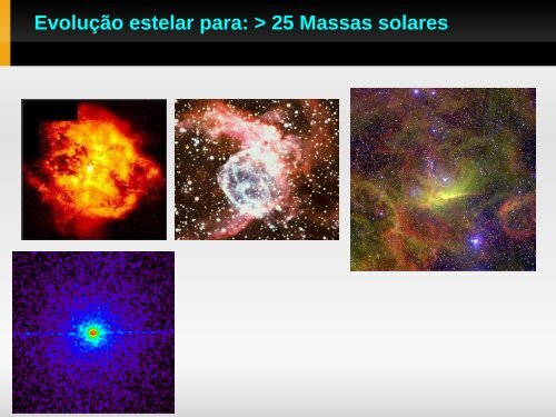 Aula 23: Evolução estelar - Instituto de Física - UFRGS