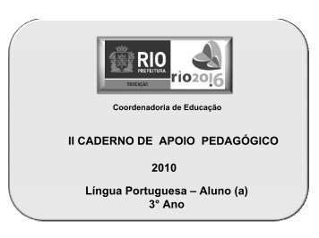 Língua Portuguesa - Portal da Prefeitura da Cidade do Rio de Janeiro