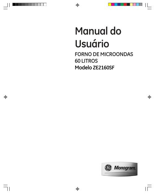 Manual do Usuário - GE Monogram