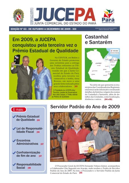 Informativo nº 63 - Jucepa.com - Governo do Estado do Pará