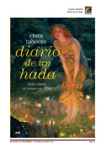 CLARA TAHOCES Diario de un Hada