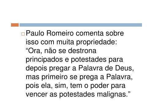 NEOPENTECOSTALISMO: O OUTRO LADO DA MOEDA Por ...