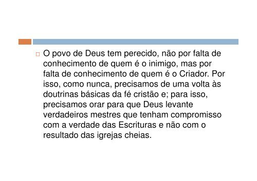 NEOPENTECOSTALISMO: O OUTRO LADO DA MOEDA Por ...