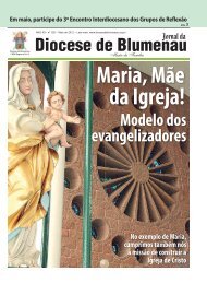 Modelo dos evangelizadores - Diocese de Blumenau
