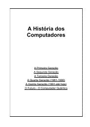 A História dos Computadores – [texto de 11 páginas] - UBI
