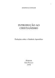 Introdução ao Cristianismo - Suma Teológica