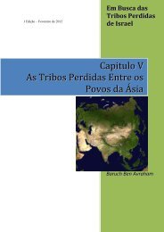 As Tribos Perdidas Entre os Povos da Asia - Comunidade de Israel