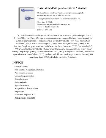 Guia Introdutório para Narcóticos Anônimos - Narcotics Anonymous