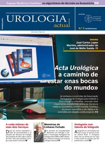 N.º 3 - Abril 2010 - Associação Portuguesa de Urologia