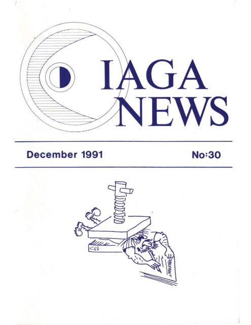 December 1991 No=30 - IUGG