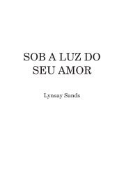 SOB A LUZ DO SEU AMOR - Romances Nova Cultural