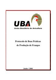 Protocolo de Boas Práticas de Produção de Frangos - Abef