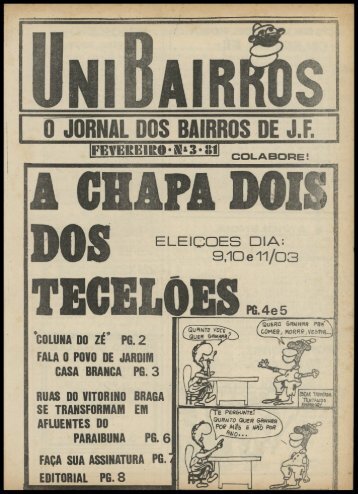 O JORNAL DOS BAIRROS DE J.F.