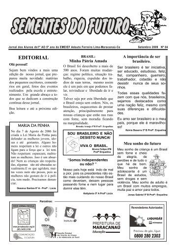 EDITORIAL - Portal do Jornal Escolar