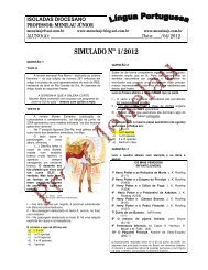 SIMULADO Nº 1/2012 - Menelau Jr.