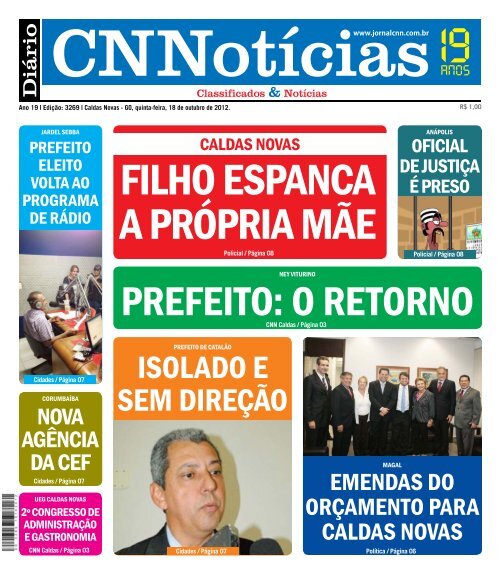 PREFEITO: O RETORNO - Caldas Novas