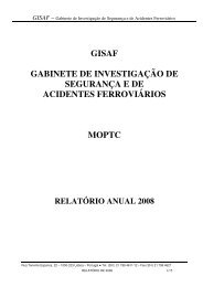 GISAF GABINETE DE INVESTIGAÇÃO DE SEGURANÇA E ... - ERA