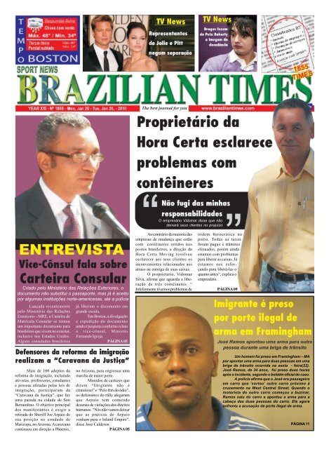 Defensores da reforma da imigração realizam a ... - Brazilian Times