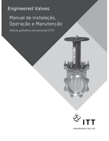 Manual de Instalação, Operação e Manutenção - ITT Engineered ...