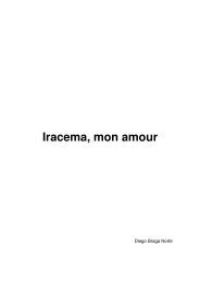 Iracema, mon amour - Cabine Cultural