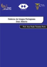 Caderno Lingua Portuguesa - Ana Paula Teixeira - Dom Alberto