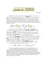 RADICAIS DUPLOS - Matemática Interativa