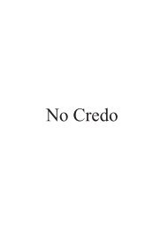 No Credo - Biblioteca Virtual Celepar