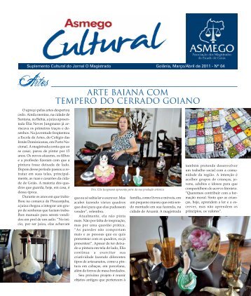 Suplemento Cultural – Mar/Abr 2011 - ASMEGO