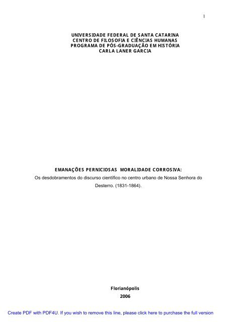 1 universidade federal de santa catarina centro de filosofia e ...