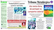 Tribuna 1692 - Sindicato dos Metalúrgicos do ABC