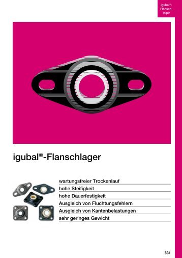 igubal®-Flanschlager - igus