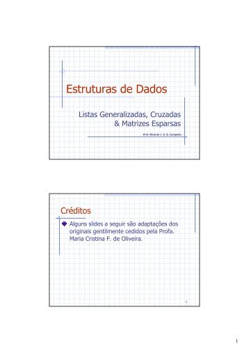 Estruturas de Dados