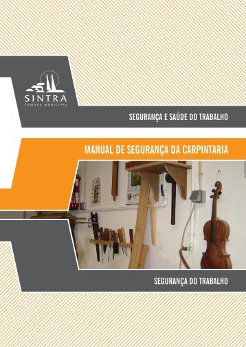 MANUAL DE SEGURANÇA DA CARPINTARIA - Câmara Municipal ...