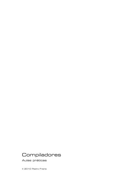 Compiladores - Pedro Freire